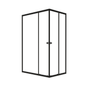 Душевой уголок Тритон Вента-Блэк 120х90 preview