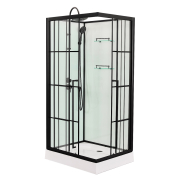 Душевая кабина Loranto 100х100 CS-3008TM/W-100L  preview