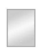 Зеркало Континент Frame Black LED 600х800  preview