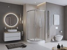 Душевой уголок Belbagno UNO-195-R-2-90-CH-CR preview