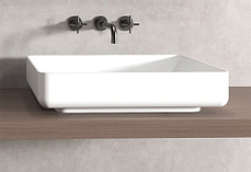 Раковина накладная Abber Stein AS2629 белая матовая preview