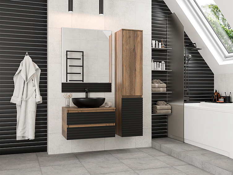 Дизайн, продуманный до мелочей в мебели для ванной Brevita