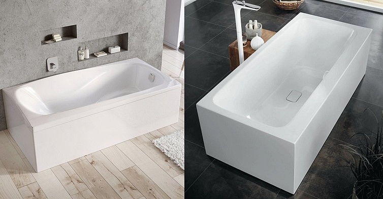 Какая ванна лучше: акриловая или стальная?