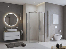 Душевой уголок Belbagno UNO-195-P-1-80-C-Cr preview