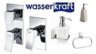 Черные и белые: аксессуары и смесители из новых коллекций Wasser KRAFT