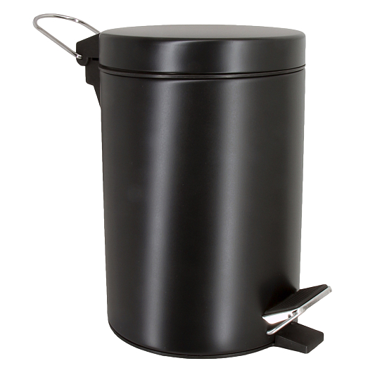 Ведро для мусора Wasser Kraft 3л K-633BLACK 