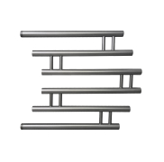 Полотенцесушитель Indigo Фокстрот Zip б/п (н.р.1") 50/50 Graphite Metallic preview