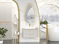 Серый монохром в интерьере ванных комнат отличный вариант для любого дизайна