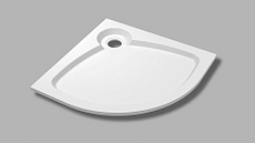 Поддон из искусственного мрамора Cezares TRAY-S-R-90-550-56-W preview