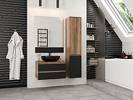 Дизайн, продуманный до мелочей в мебели для ванной Brevita